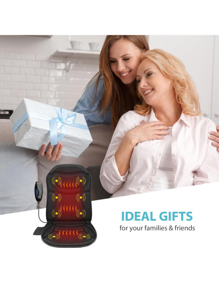 Almohadilla de Masaje CuPiLo CPL-2102 con Calor y Vibración