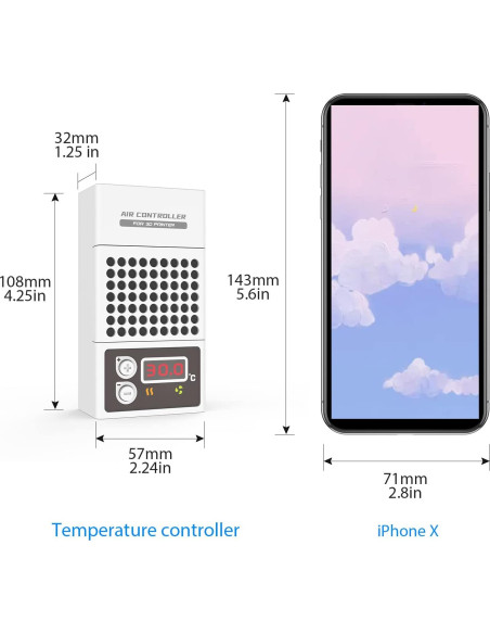 Calentador Mini para Impresora 3D Youyoute FPS1 Control Temp
