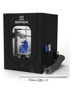 Cubierta para Impresora 3D SOHIDA con Ventilación y LED