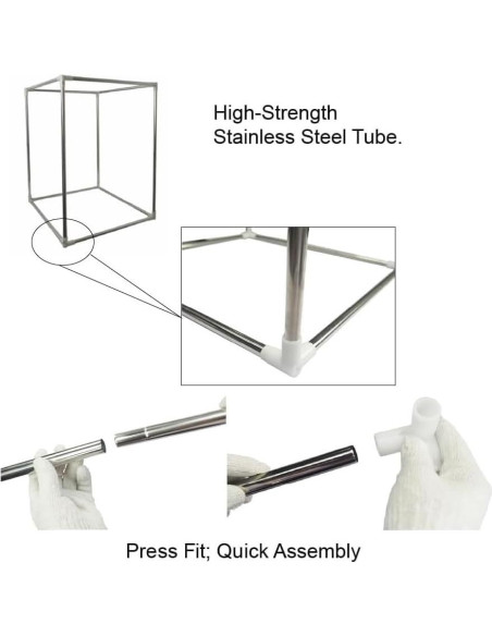 Cubierta para impresora 3D DORUNDEA con ventilación ajustable