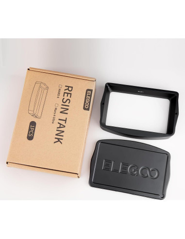 Tanque de Resina Metálico ELEGOO Mars 4 con FEP Preinstalado