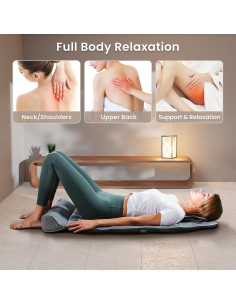 COMFIER Almohadilla de Masaje Calentada para Espalda y Cuello 2