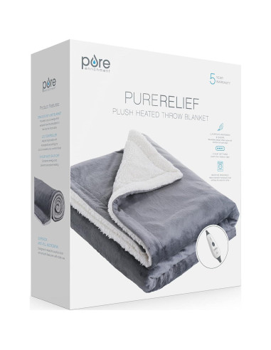 Manta Eléctrica Pure Enrichment 127x152 cm 4 Calor