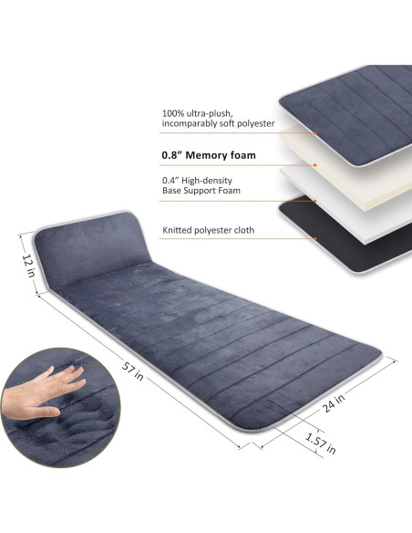 Alfombrilla de Masaje Snailax con Calor y Vibración 62x42cm