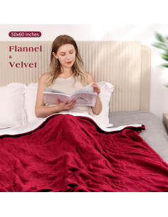 Manta Térmica Eléctrica CURECURE 127x152 cm 4 Niveles Calor 2