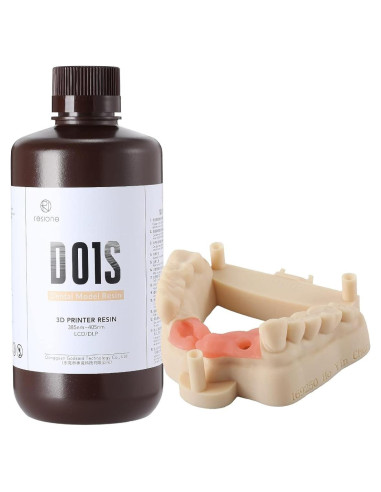 Resina 3D RESIONE D01S para Modelos Dentales - Alta Precisión