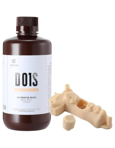 Resina 3D RESIONE D01S para Modelos Dentales - Alta Precisión
