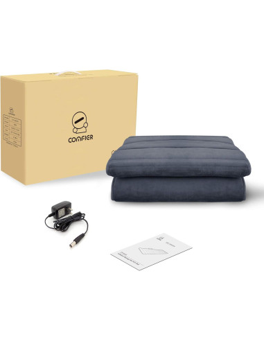 Almohadilla de Masaje Comfier CF-3603S con Calor y 10 Motores