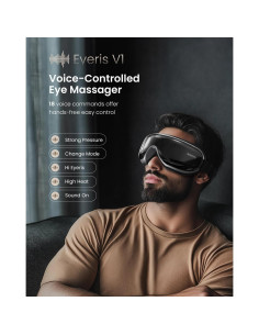 Masajeador de Ojos RENPHO Eyeris 1V con Calor y Bluetooth 2