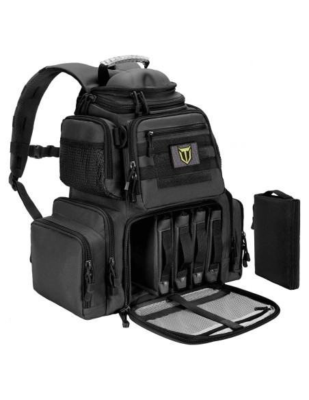 Mochila Táctica TIDEWE para Armas y Municiones - Negro