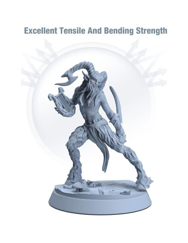 Resina 3D ABS-Like ELEGOO 2.0 1000g Curado UV Gris