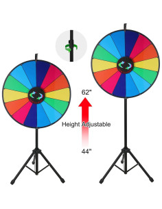 Rueda de Premios 24" HC Display con Soporte Ajustable 2