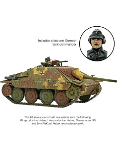 Tanque Jagdpanzer 38(t) Hetzer 1:56 Warlord Games Miniatura 2