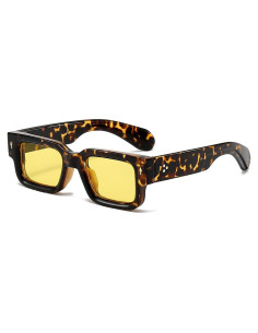 Gafas de sol cuadradas EYLRIM UV400 unisex marco grueso