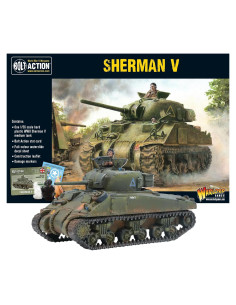 Tanque Sherman V 1:56 Warlord Games Miniatura Pintable