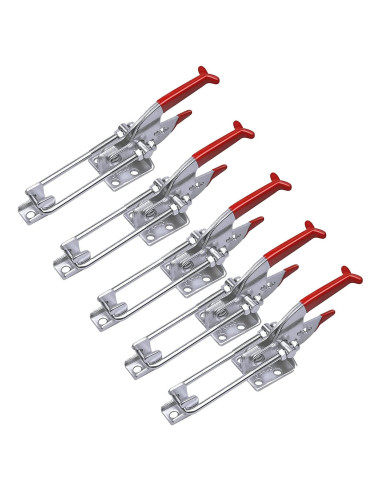 5Pack Cierre de Leva SKYCY 2000kg Ajustable Rojo