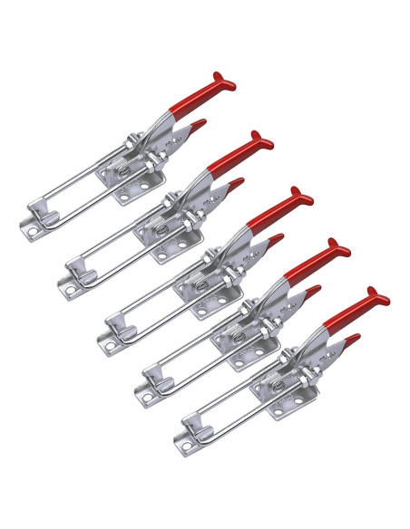 5Pack Cierre de Leva SKYCY 2000kg Ajustable Rojo