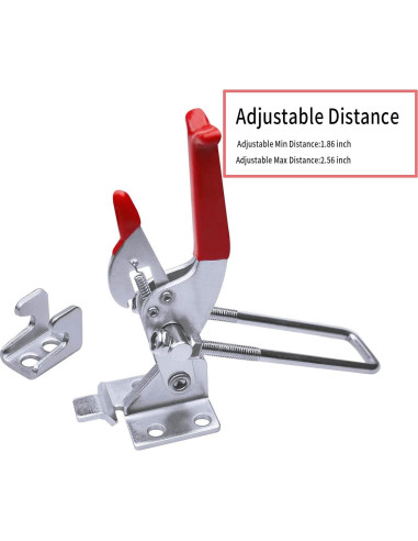 5Pack Cierre de Leva SKYCY 2000kg Ajustable Rojo