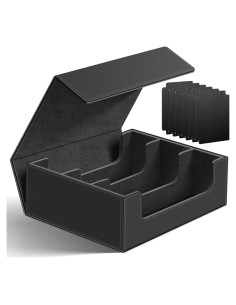 Caja de Cartas Homthy 1800+ con Cierre Magnético