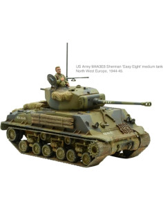 Tanque M4A3E8 Sherman Easy Eight Warlord Games 28mm 2