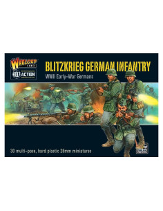 Figuras de Infantería Alemana Warlord 1:56 30 Miniaturas