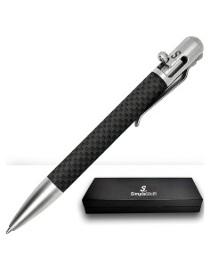 Bolígrafo de Lujo SL Simple Limit Retráctil Carbono 0.5mm