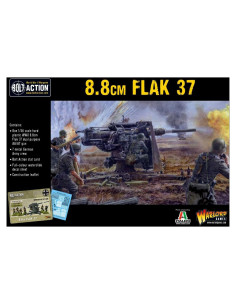 Warlord Games Flak 37 88mm Ejército Alemán Miniaturas