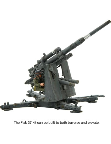 Warlord Games Flak 37 88mm Ejército Alemán Miniaturas