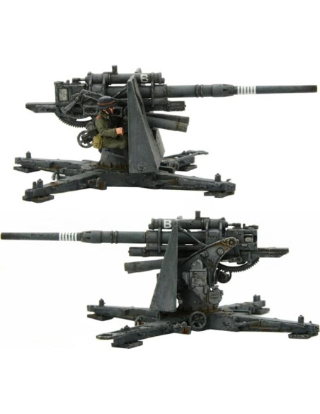 Warlord Games Flak 37 88mm Ejército Alemán Miniaturas
