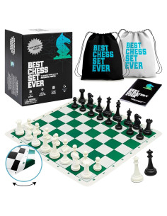 Juego de Ajedrez Profesional Chess Geeks 3X Piezas Pesadas