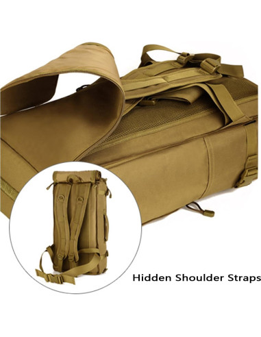 Mochila Táctica Militar Huntvp 50L 3 Vías Modular WR