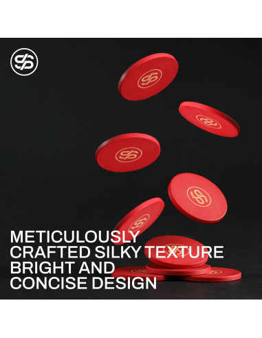 Fichas de Póker Cerámica SLOWPLAY Godel 300 PCS 39mm