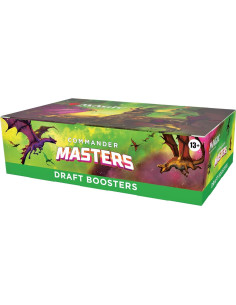 Caja Draft Magic Commander Masters - 24 Paquetes (480 Cartas) 2