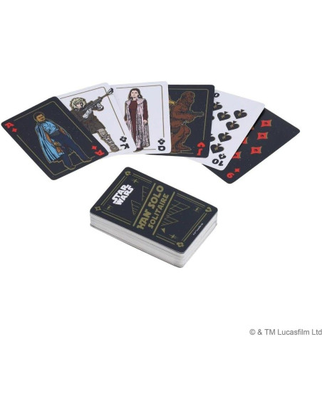 Juego de Cartas Solitario Star Wars Han Solo Ridley's