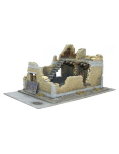Casa en Ruinas Warlord Games 1:56 WWII Diorama 30x20 cm