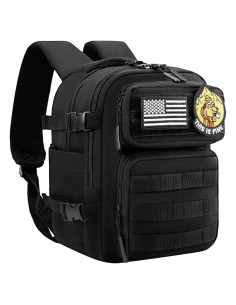 Mochila Táctica Mini Kcross 12L Unisex Negra