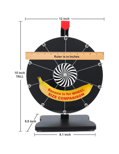 Rueda de Premios Whirl of Fun 30 cm Personalizable