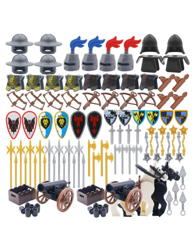 Accesorios Caballeros Medievales BroTex - Armas y Ladrillos