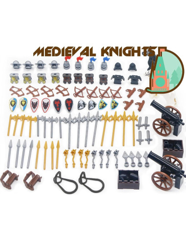 Accesorios Caballeros Medievales BroTex - Armas y Ladrillos