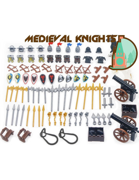 Accesorios Caballeros Medievales BroTex - Armas y Ladrillos