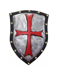 Escudo Medieval Templario Bonita Compra 53x36 cm Decoración