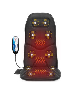 Cojín de Masaje COMFIER CF-2206 con Calor y Vibración