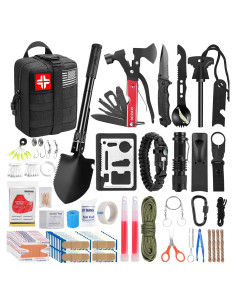 Kit de Supervivencia DOZAVI 142 Piezas para Emergencias