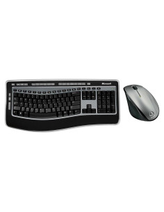 Teclado y Ratón Inalámbricos Microsoft 6000 V3 - Ergonomía y Estilo