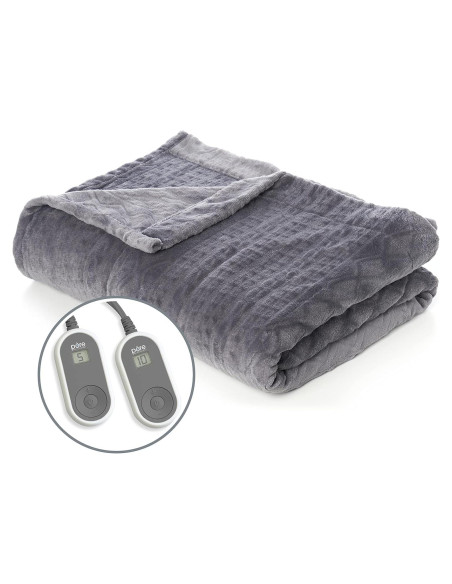 Manta Calentada Pure Enrichment Queen 10 Niveles Calor