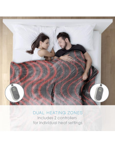 Manta Calentada Pure Enrichment Queen 10 Niveles Calor 2