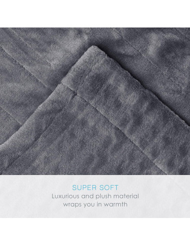 Manta Calentada Pure Enrichment Queen 10 Niveles Calor