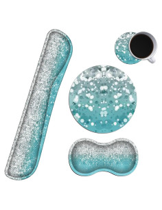 Set Almohadillas Ergonómicas RAUEDWDJS para Teclado y Ratón