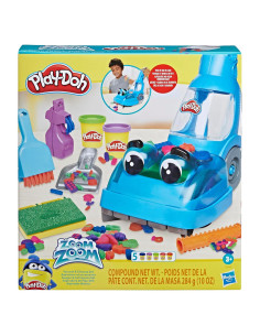 Aspiradora de Juguete Play-Doh Zoom Zoom con 6 Accesorios