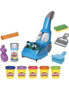 Aspiradora de Juguete Play-Doh Zoom Zoom con 6 Accesorios 2